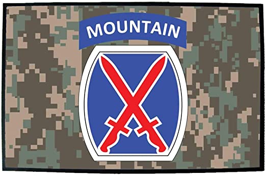 10th Mountain Division Doormat - Image 3