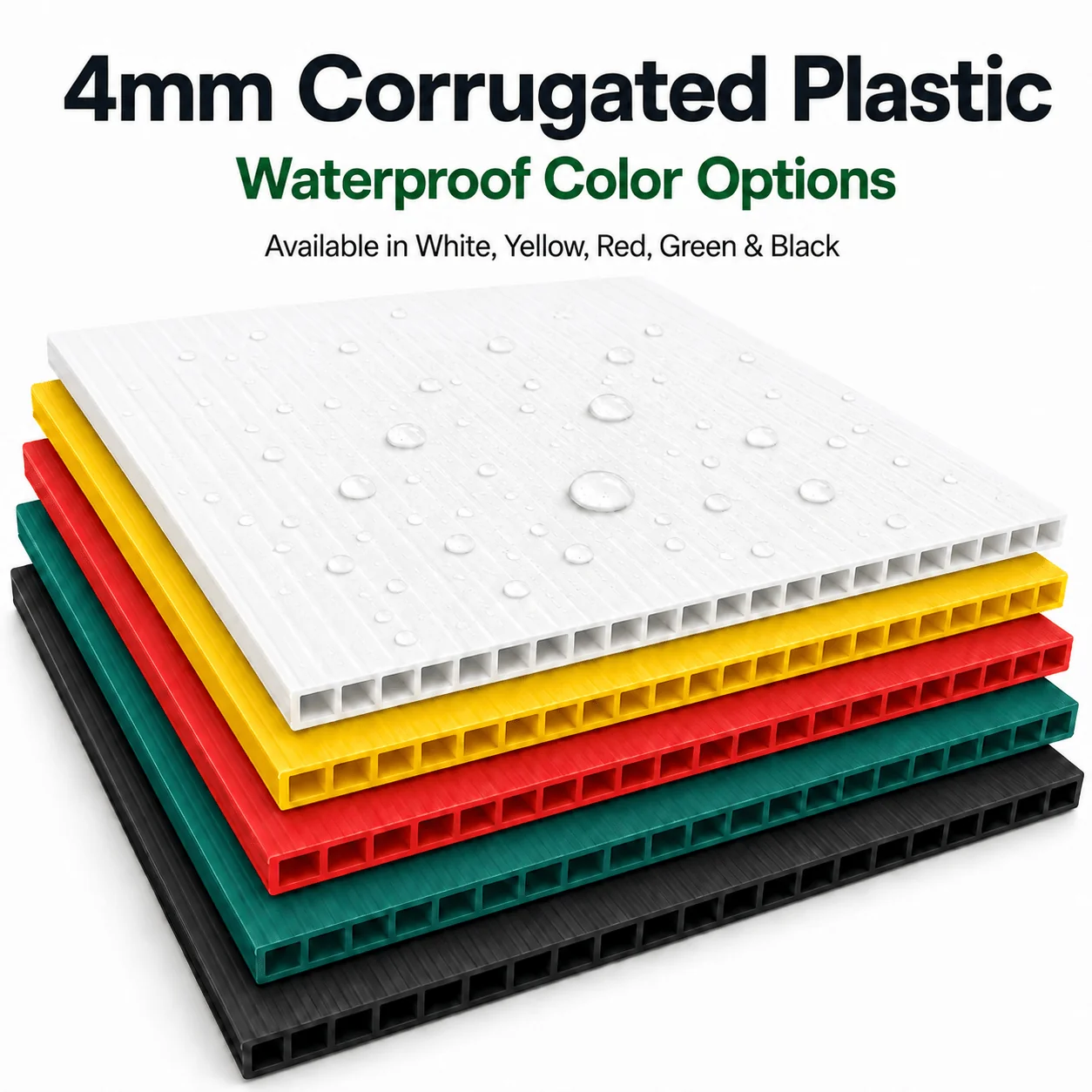 18"x24" 4mm Corrugated Plastic Blank Yard Signs - Image 3