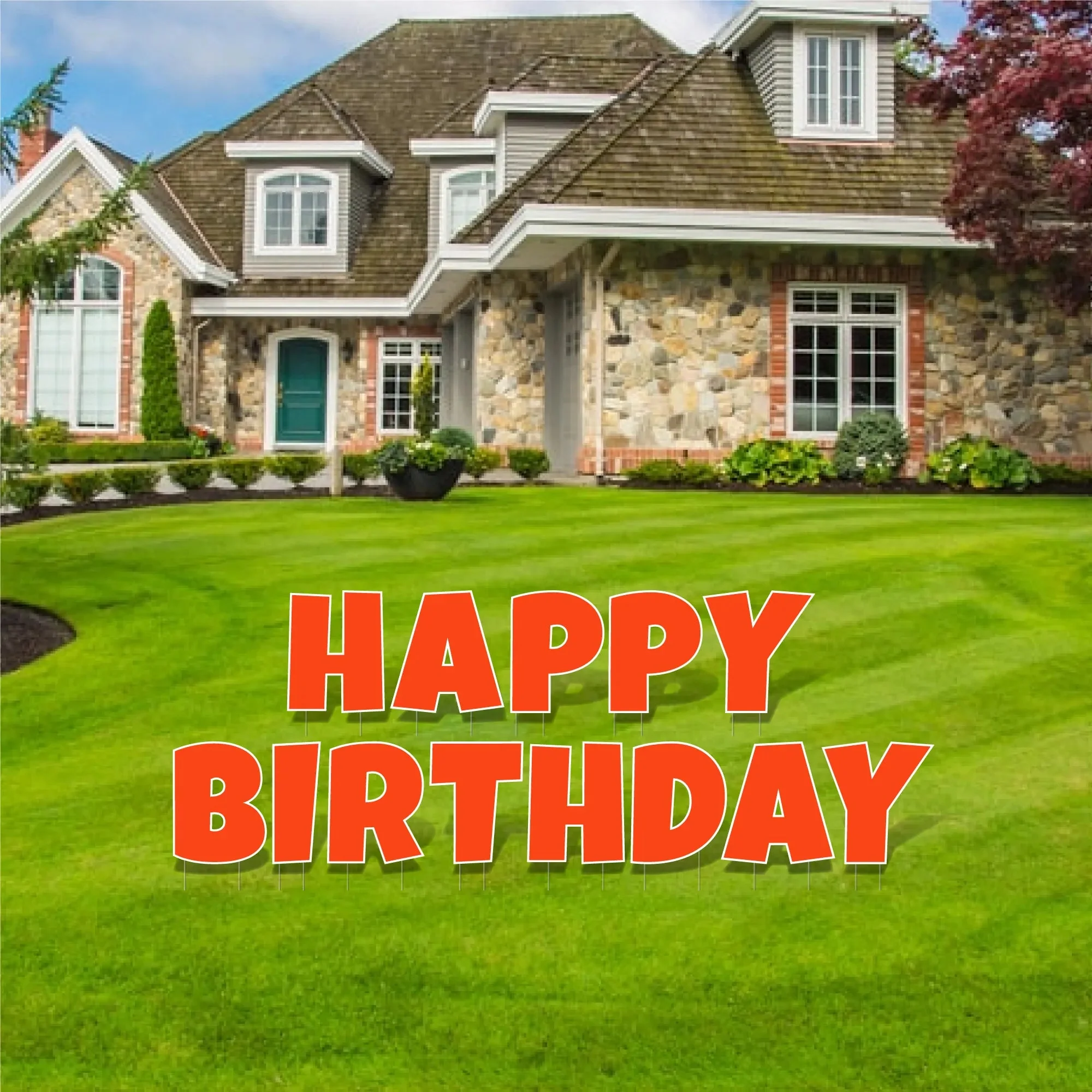 18" 'Luckiest Guy' Happy Birthday | Solid Color - 13 pc Set - Image 11