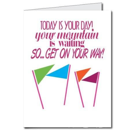 Giant Places You Will Go Female Retirement Greeting Card - Image 2
