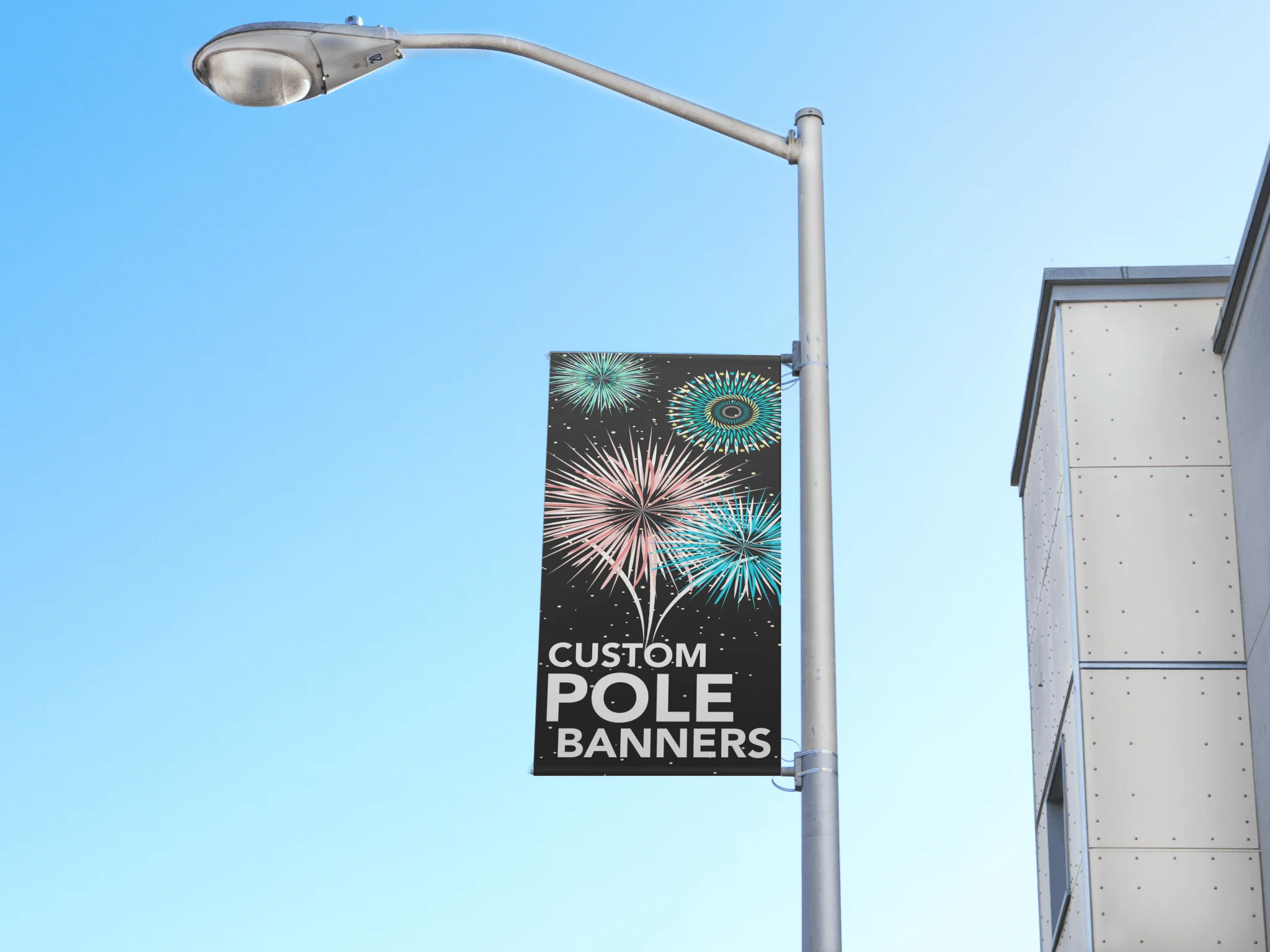 Custom 18"x36" Pole Banner
