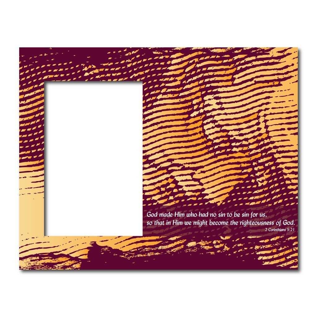 2 Corinthians 5:21 Decorative Picture Frame - Image 2