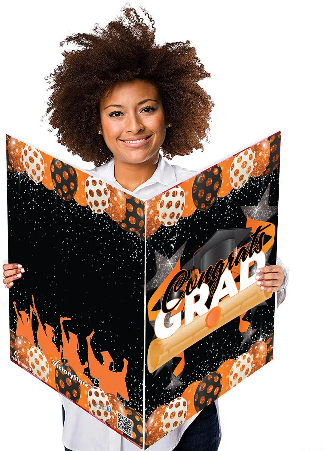 3' Giant Custom Congrats Grad Graduation Greeting Card - Image 12