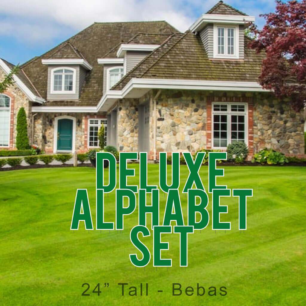 22.75" Bebas Solid Color Deluxe Alphabet Set - 130 pcs - Image 5