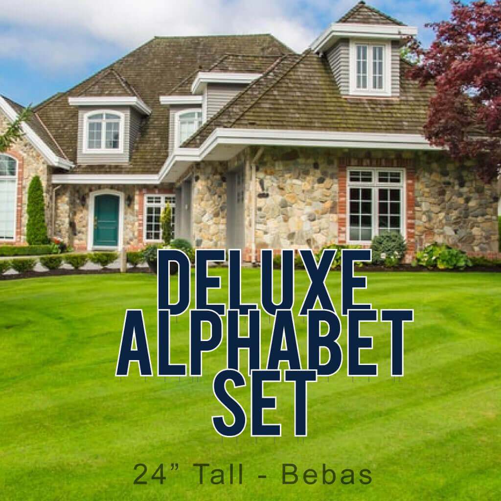 22.75" Bebas Solid Color Deluxe Alphabet Set - 130 pcs - Image 7