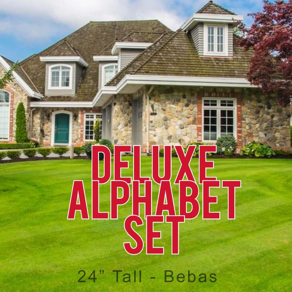 22.75" Bebas Solid Color Deluxe Alphabet Set - 130 pcs - Image 9