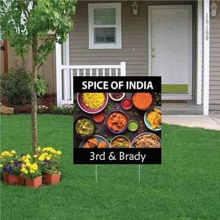 2'x2' Restaurant Marketing Yard Sign