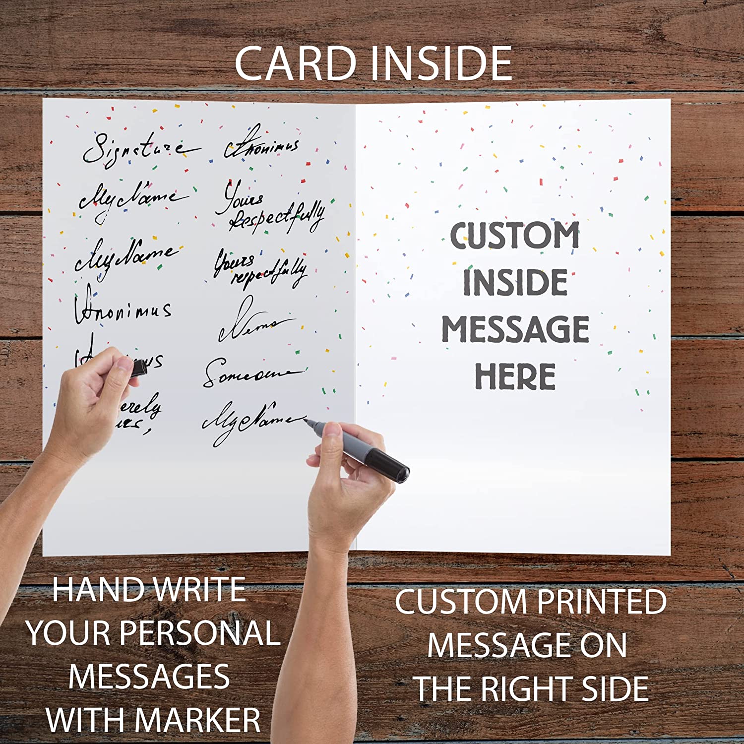 3' Custom We Had BIG Plans But We Got Tired Birthday Card - Image 2