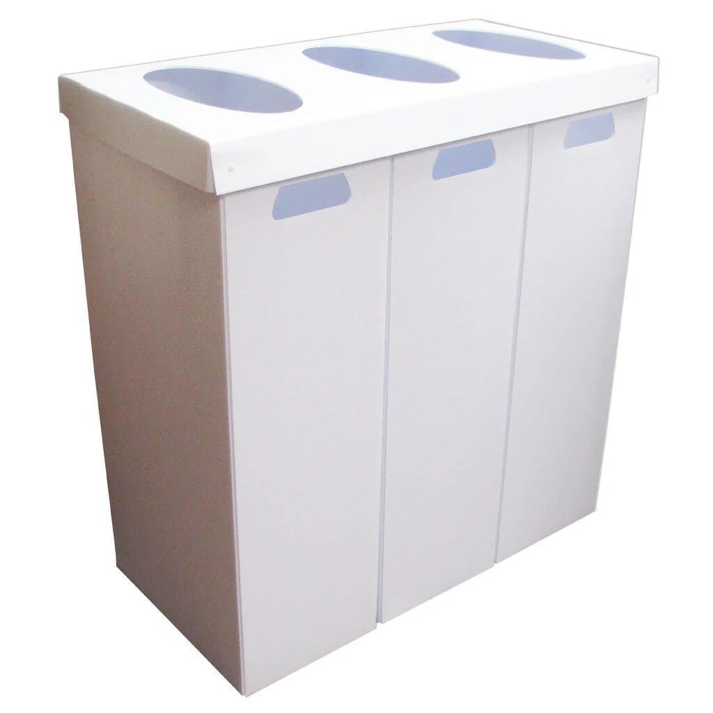 3-in-1 Recycle Bin Set – Collapsible Event Recycling Cans - Image 3