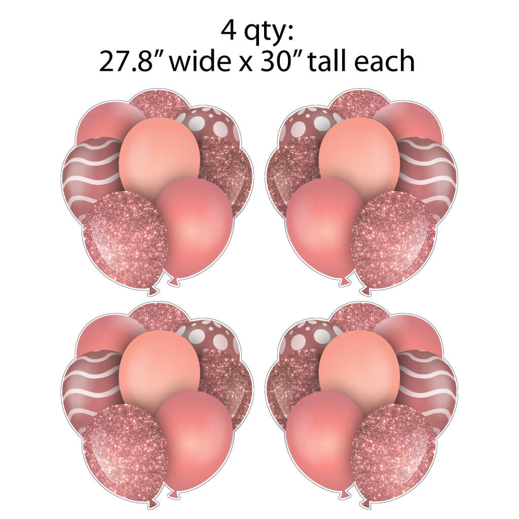 30" Balloon Bouquet Flair | Set of 4 - Image 11