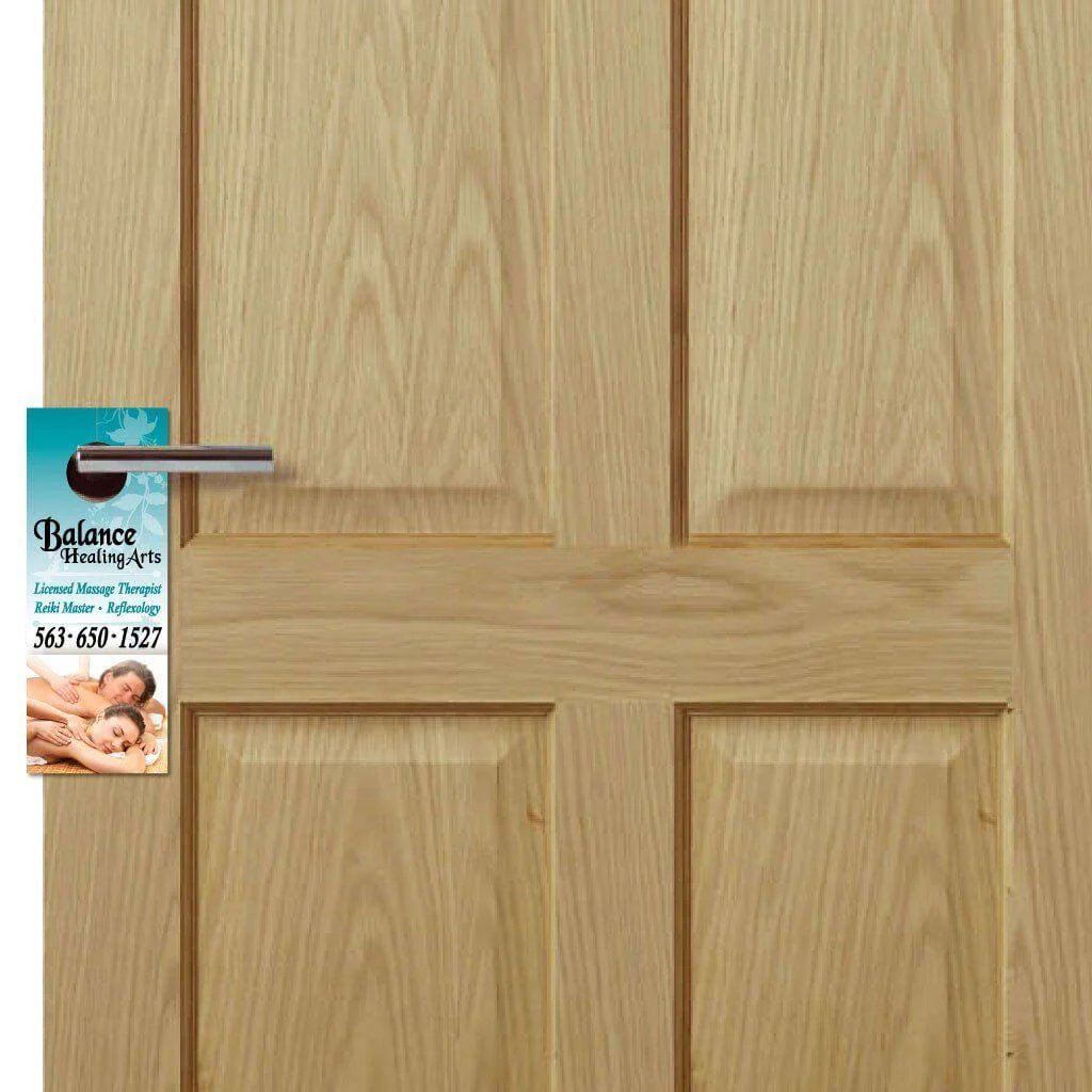 4"x9" Doorknob Hanger - Image 2