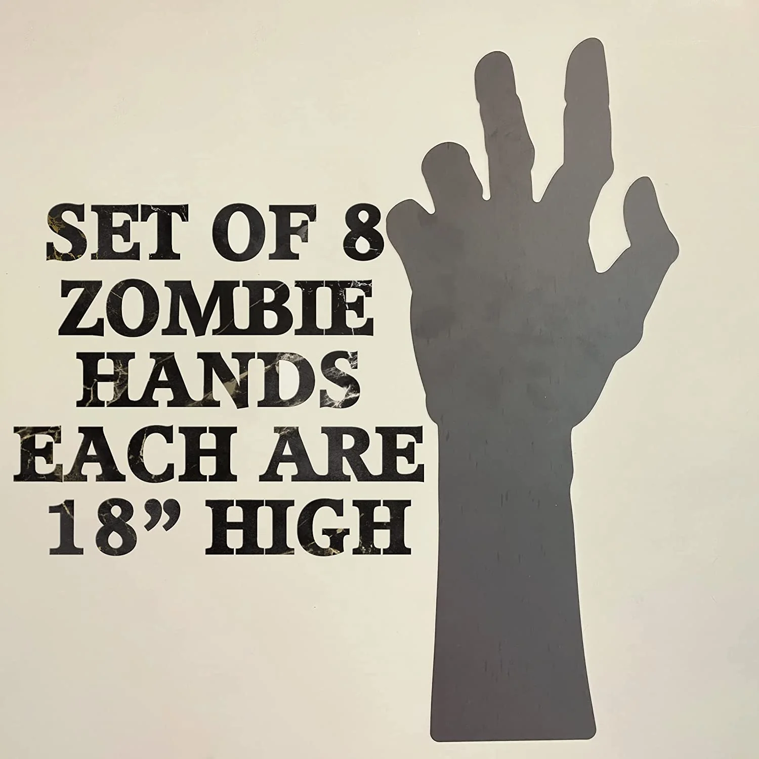8 Piece Halloween Zombie Garage Door Magnets, Halloween Magnets - Image 2