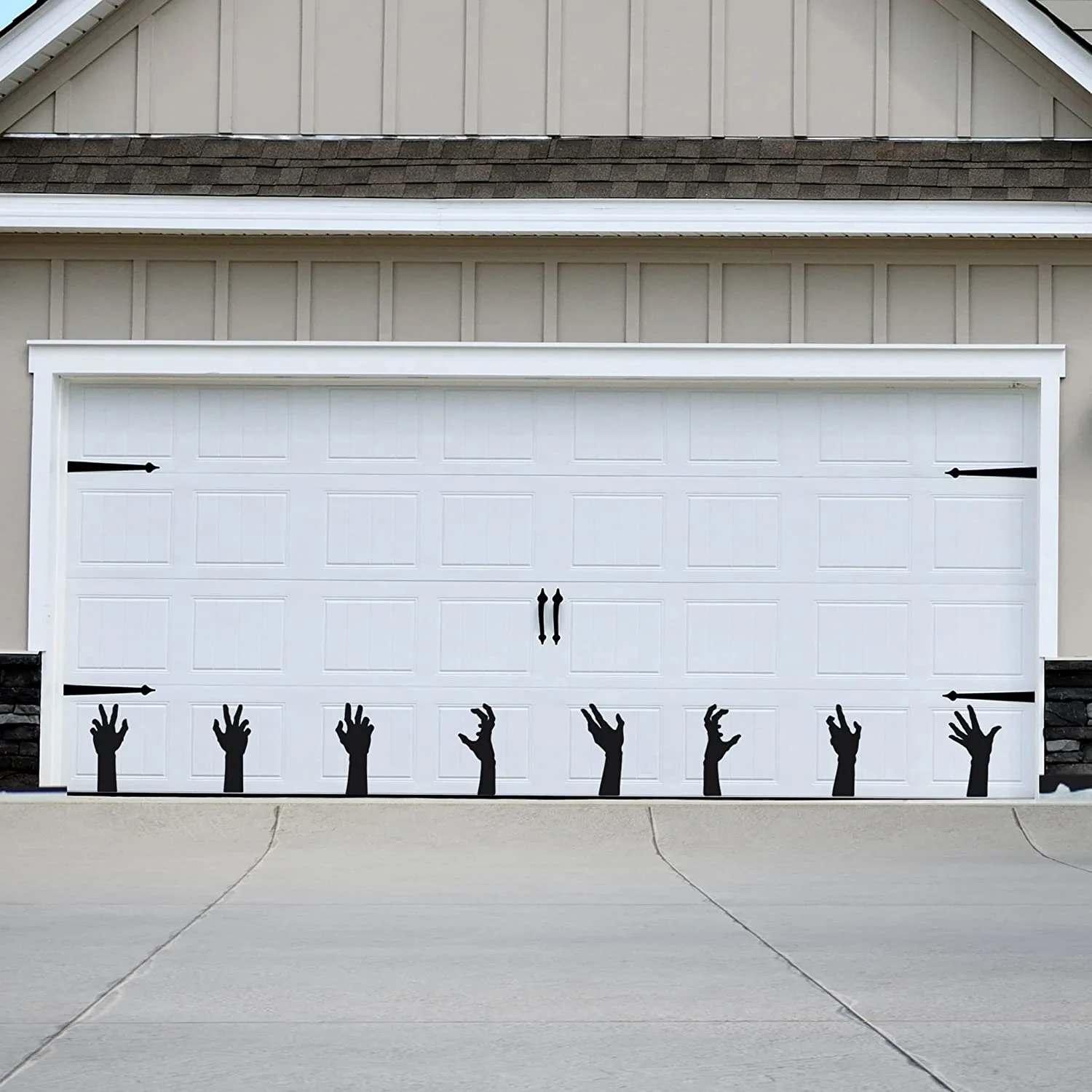 8 Piece Halloween Zombie Garage Door Magnets, Halloween Magnets - Image 3