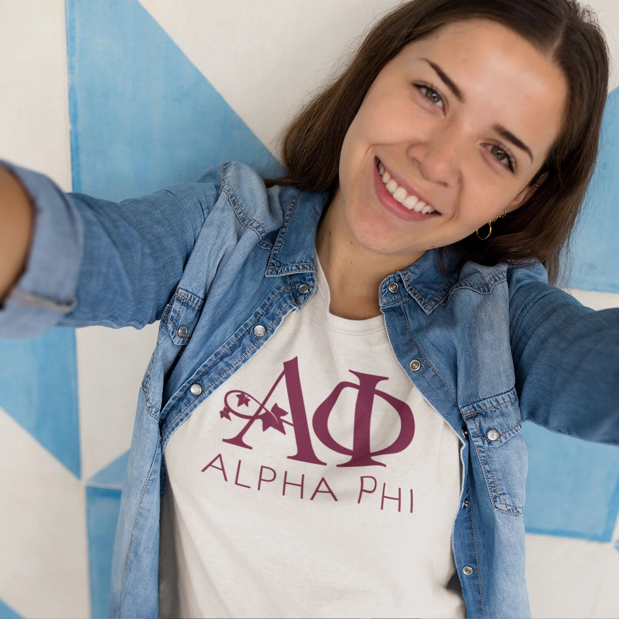 Alpha Phi Short Sleeve T-shirt - Image 2