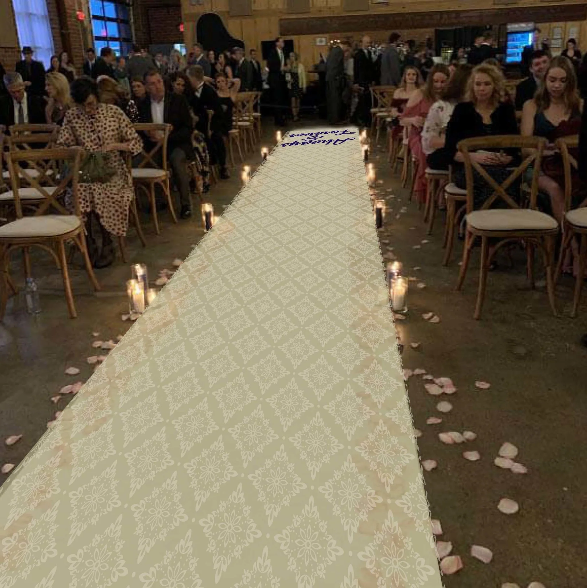 Always & Forever Wedding Aisle Runner - Image 3