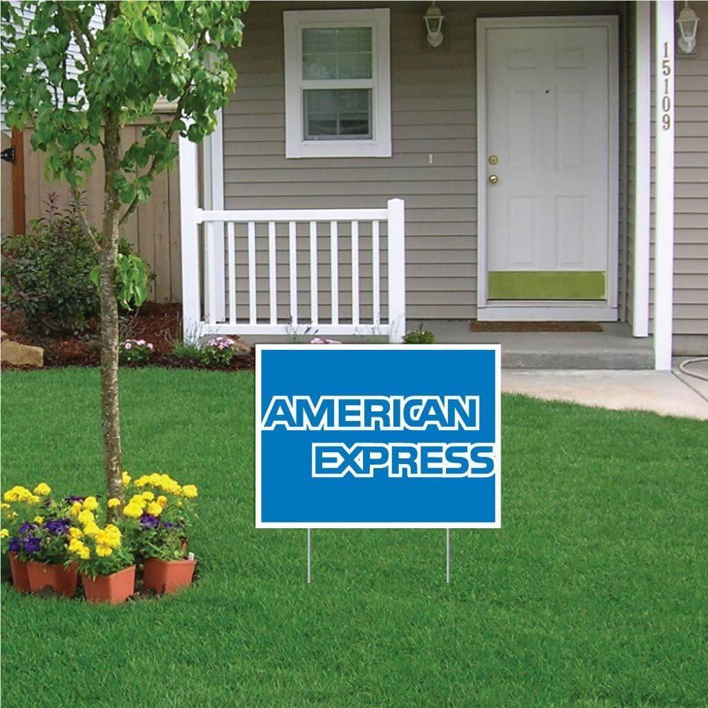 American Express Credit Card Sign or Sticker