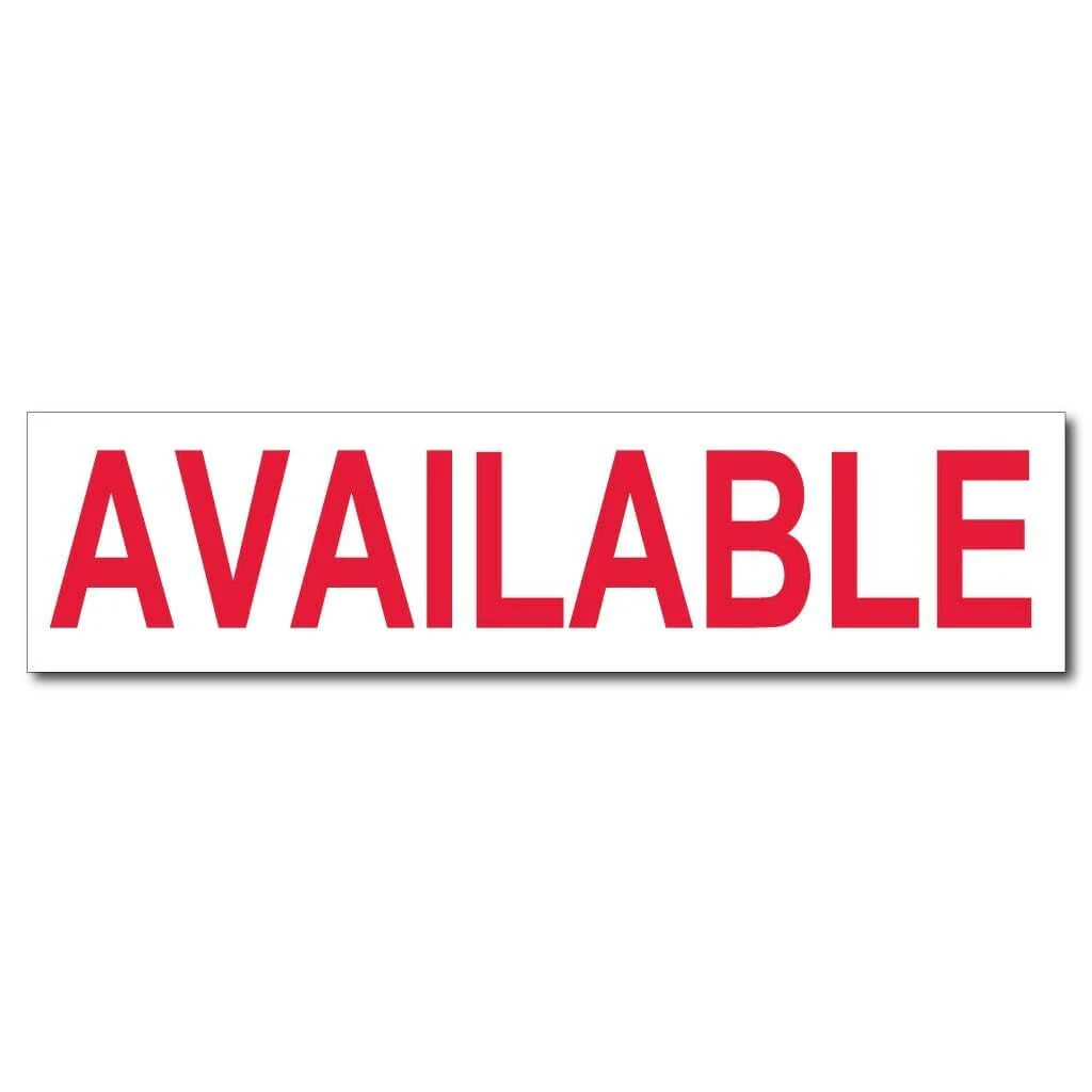 Available Real Estate Yard Sign Rider Set - Image 2
