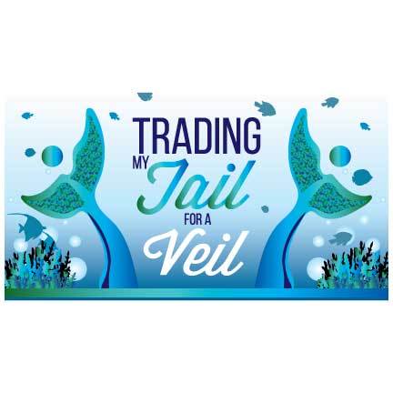 Trading My Tail For The Veil Vinyl Banner - Image 2