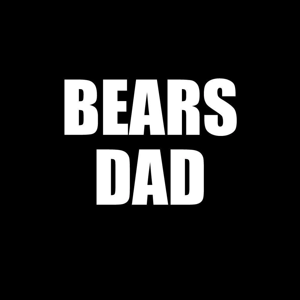 Bears Parents Black Folding Camping Chair Set of 2 - Image 2