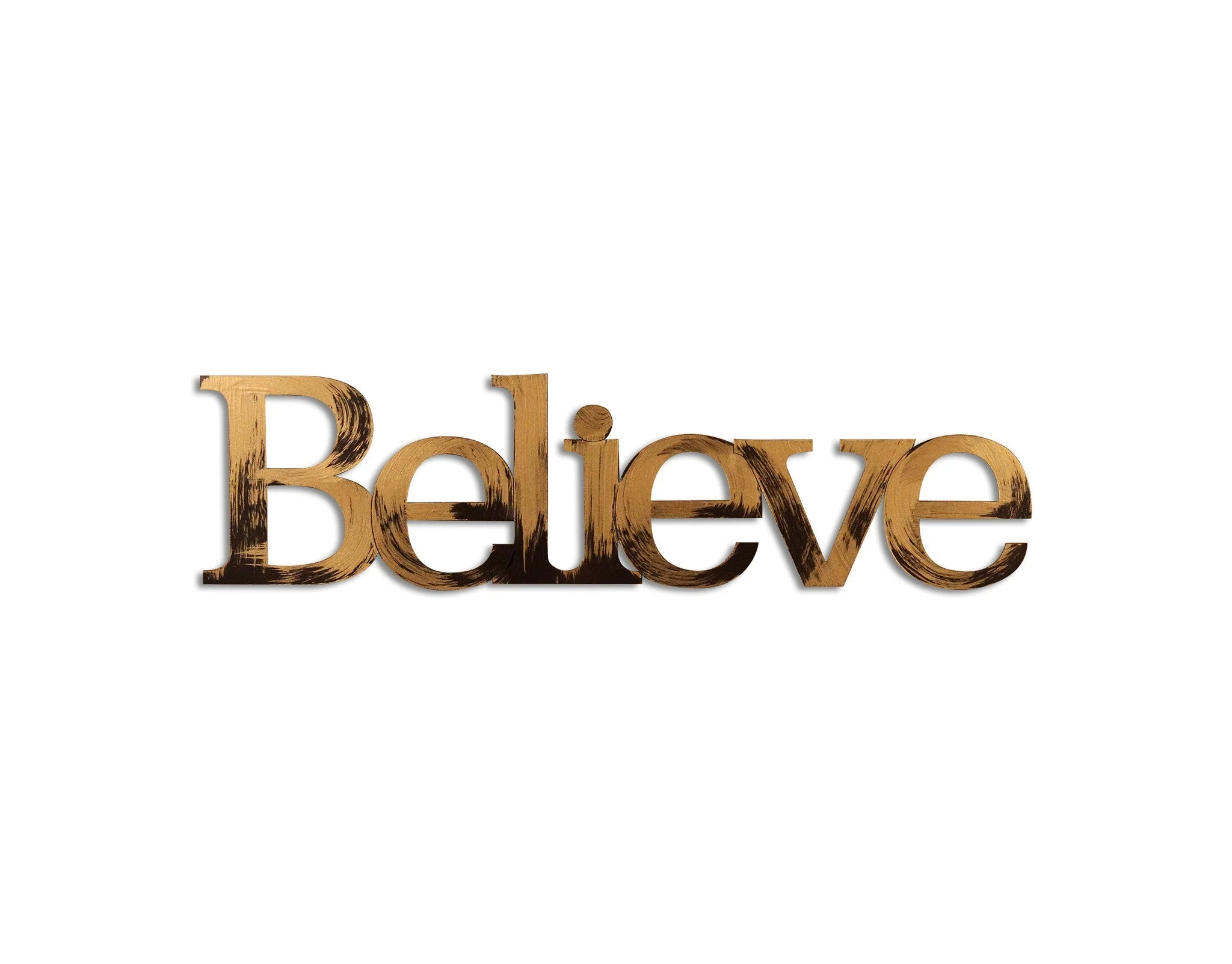 Believe Wall Word Decor - Image 2