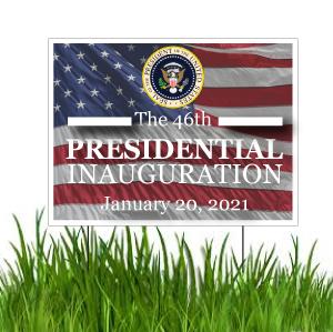 Biden Harris 46th Presidential Inauguration Banner & Yard Sign Set - Image 2