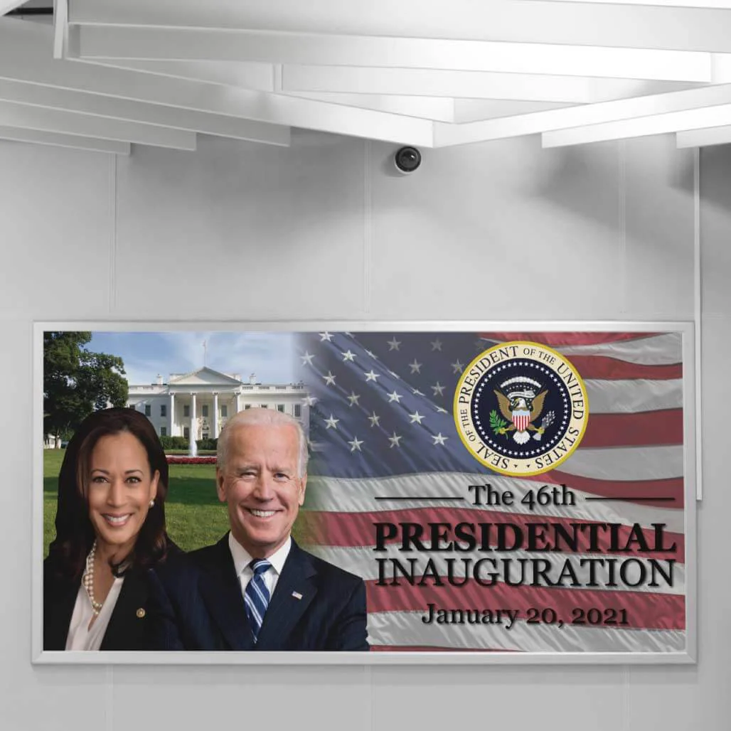 Biden Harris 46th Presidential Inauguration Banner & Yard Sign Set - Image 3
