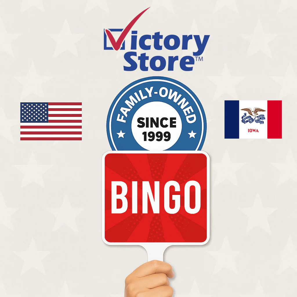Bingo Hand Held Paddle Sign - Image 5