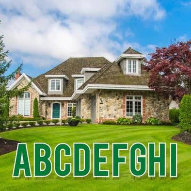 18" Bebas Solid Color Alphabet Set Yard Letter Set - 26 pcs - Image 5