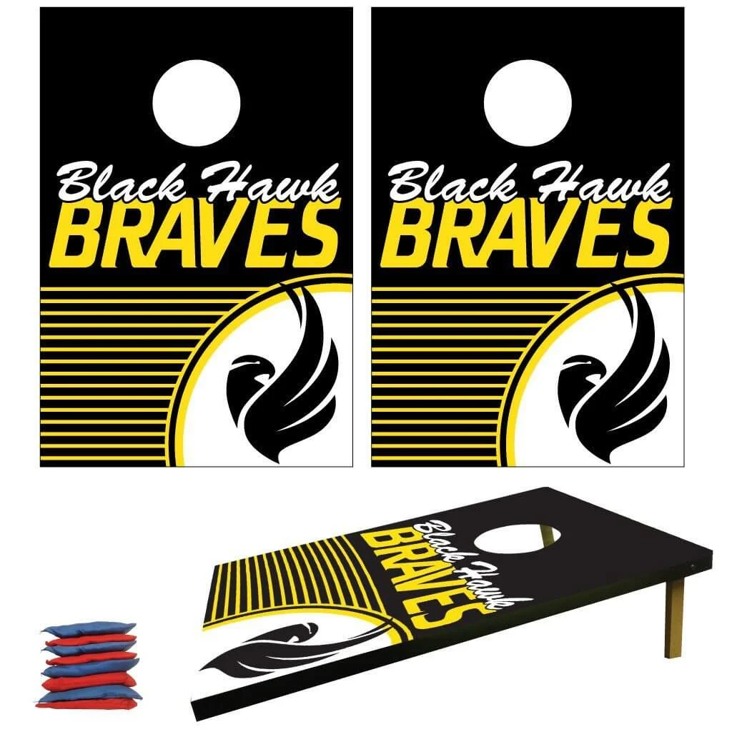 Black Hawk College Bag Toss Game #2