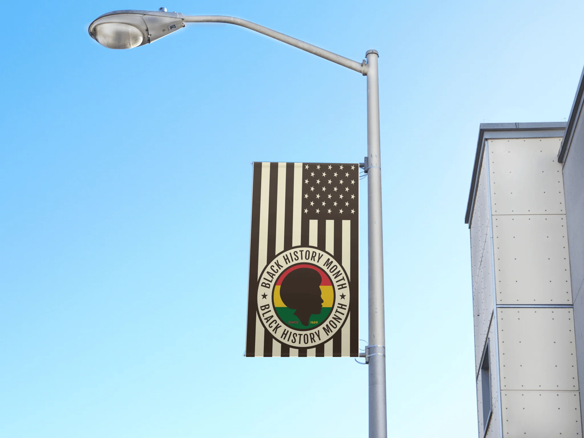18"x36" Black History Month Pole Banner, Flag - Image 3