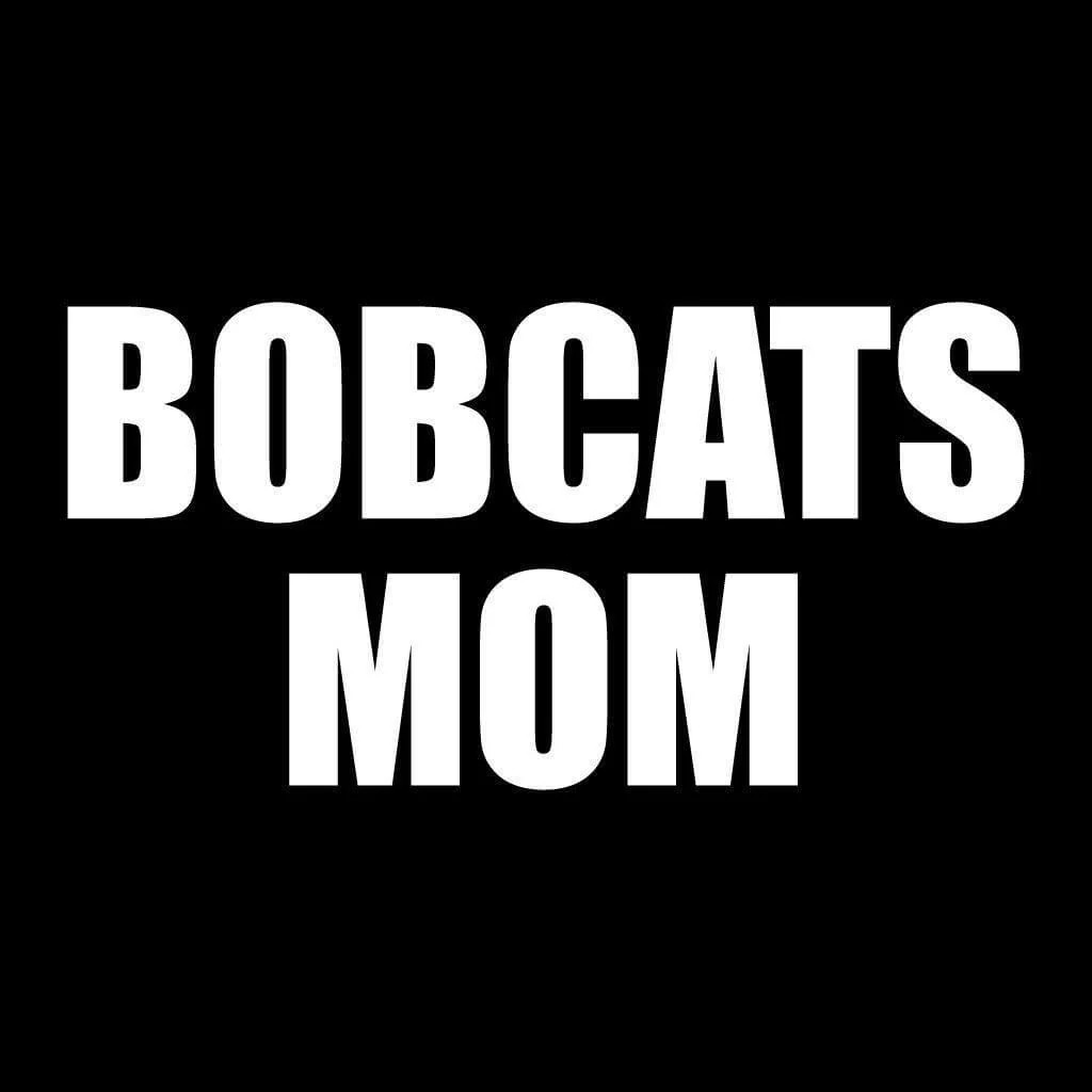 Bobcats Mom Black Folding Camping Chair - Image 2