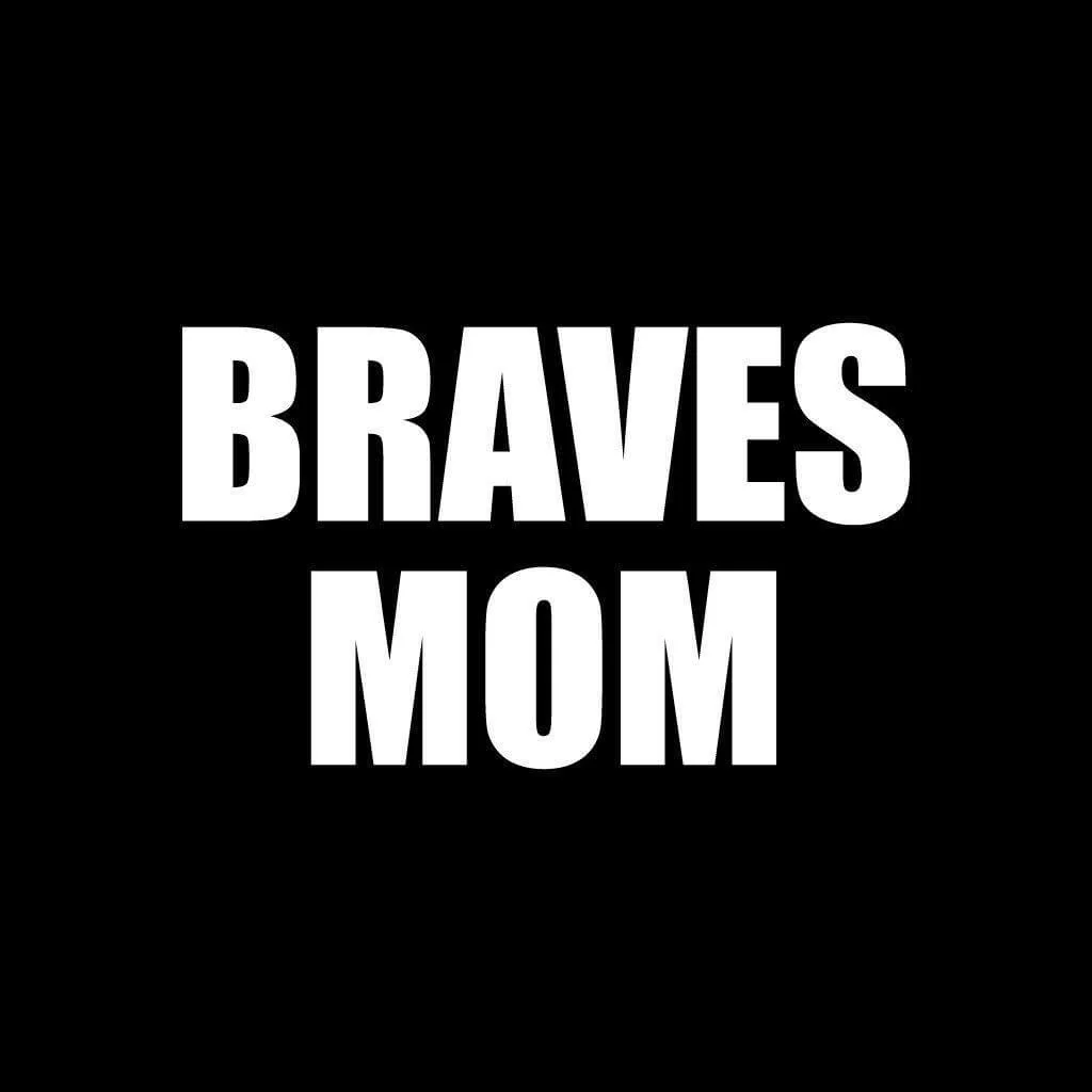 Braves Parents Black Folding Camping Chair Set of 2 - Image 3