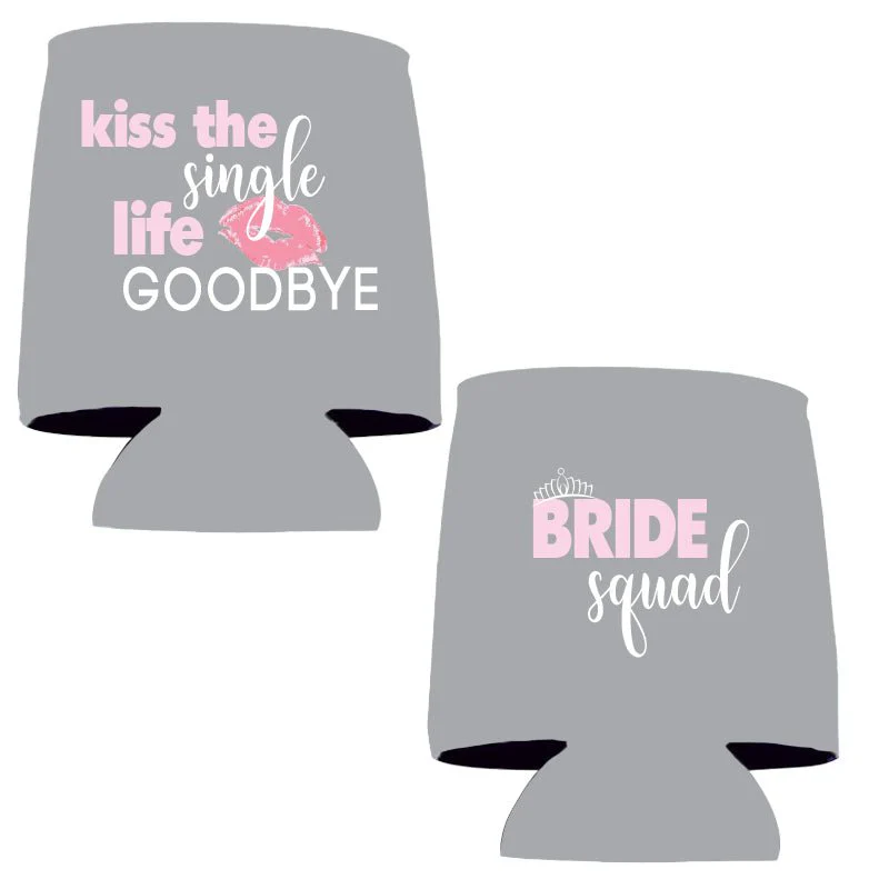 Bride Squad Bachelorette Party Can Coolers Pack - Image 3