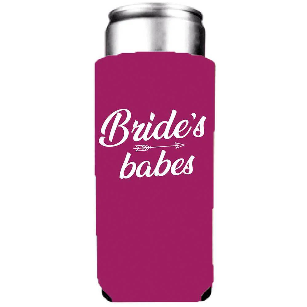 Bride's Babes Bachelorette Party Can Coolers Pack - Image 4