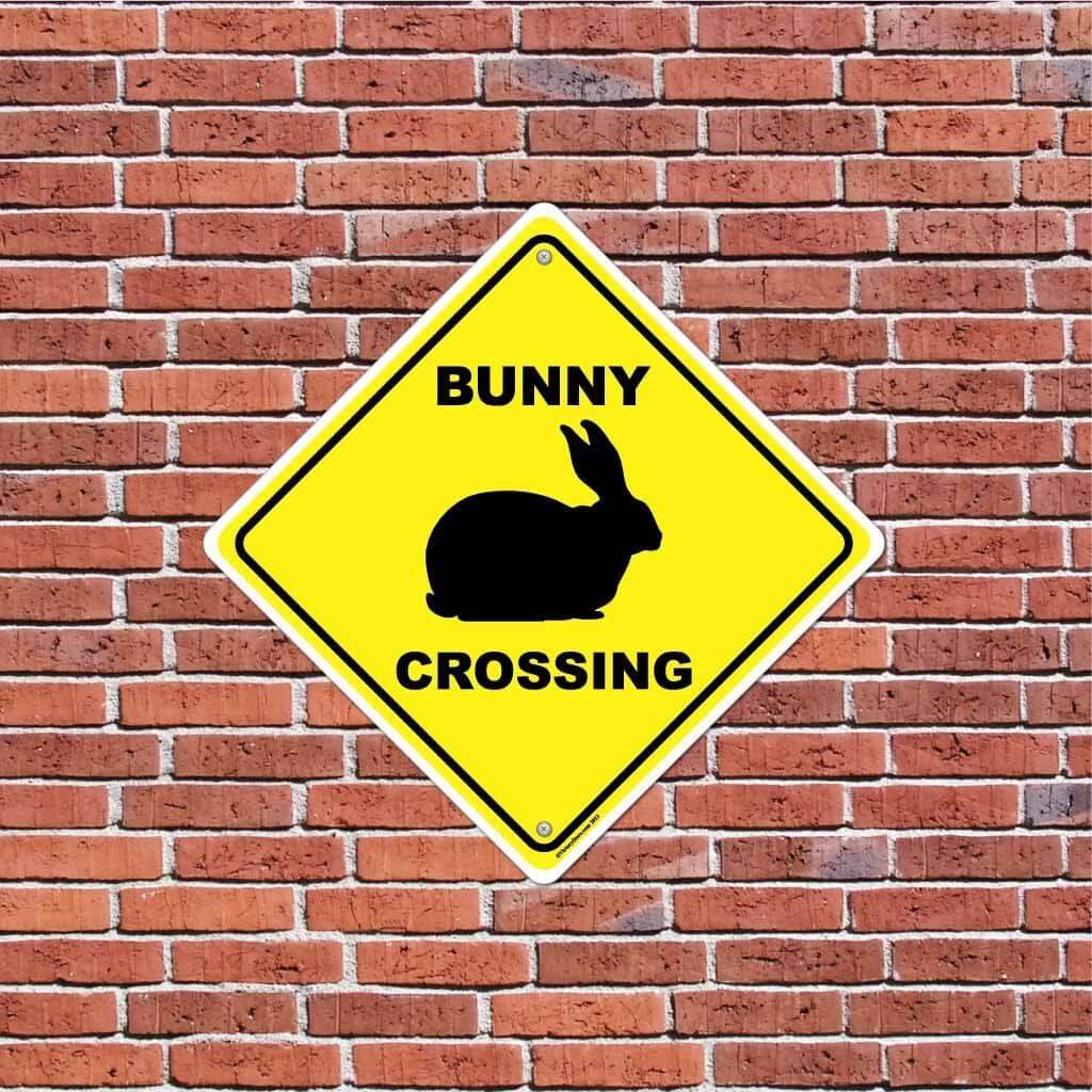 Bunny Crossing Sign or Sticker - Image 3