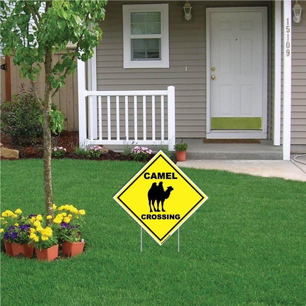 Camel Crossing Sign or Sticker - Image 2