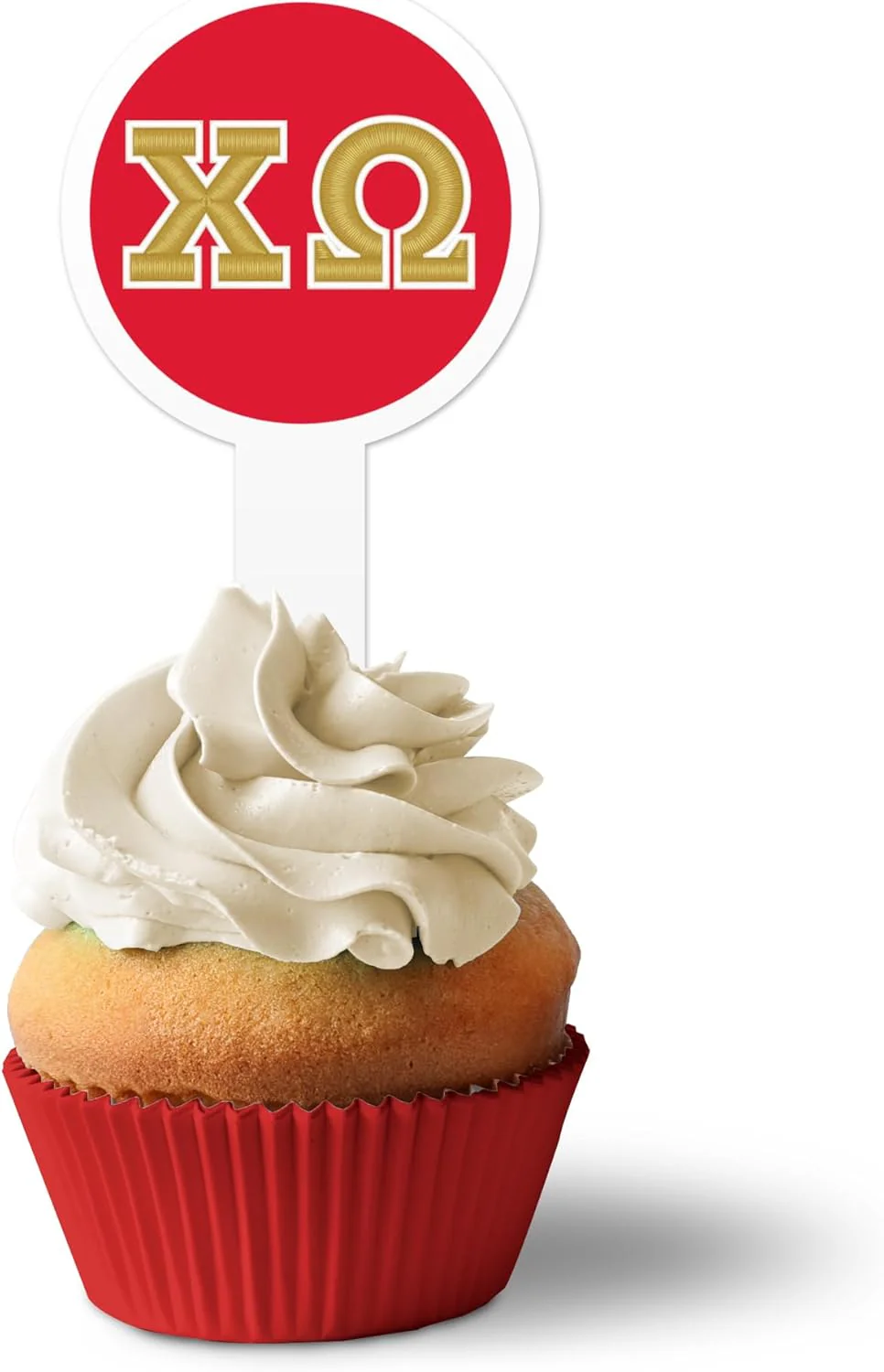 Chi Omega Cupcake Toppers - Officially Licensed - Image 3