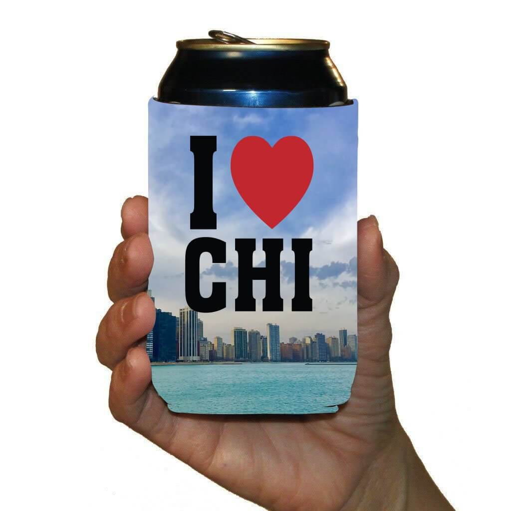 Chicago Skyline Decal, Can Cooler & Mug Gift Pack - Image 4