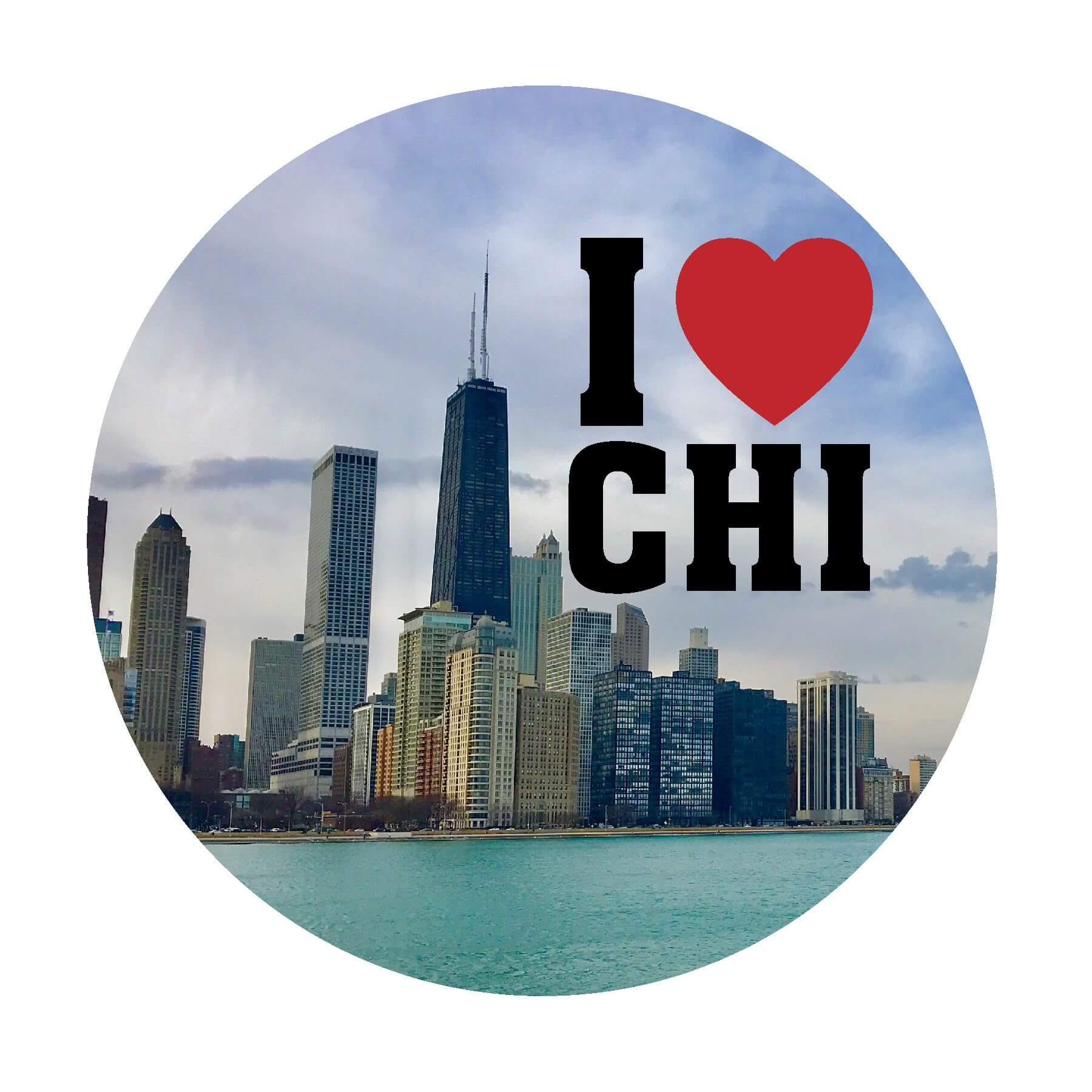 Chicago Skyline Decal, Can Cooler & Mug Gift Pack - Image 6