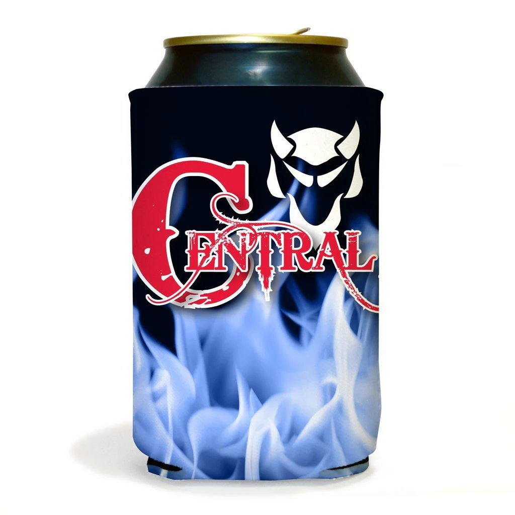 Central Blue Devils Flames Can Cooler Pack