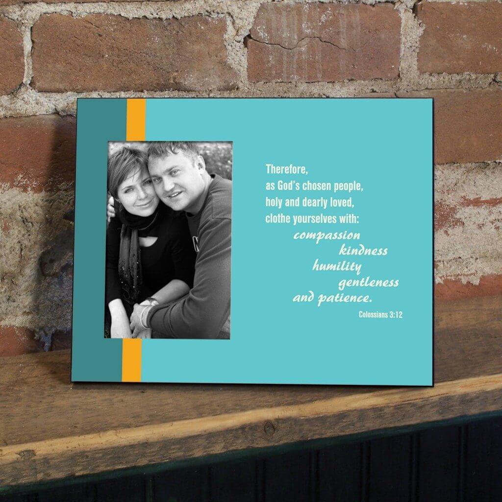 Colossians 3:12 Decorative Picture Frame