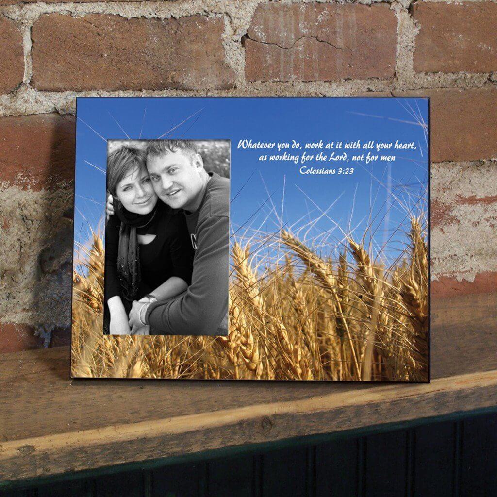 Colossians 3:23 Decorative Picture Frame