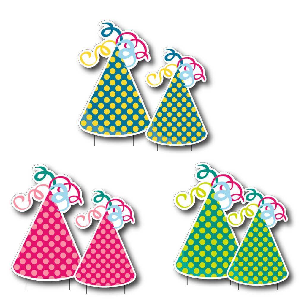 Birthday Party Hat Yard Greeting Accessories - Image 2