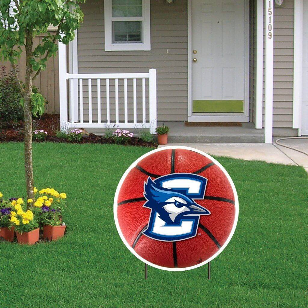Creighton University Basketball Yard Sign