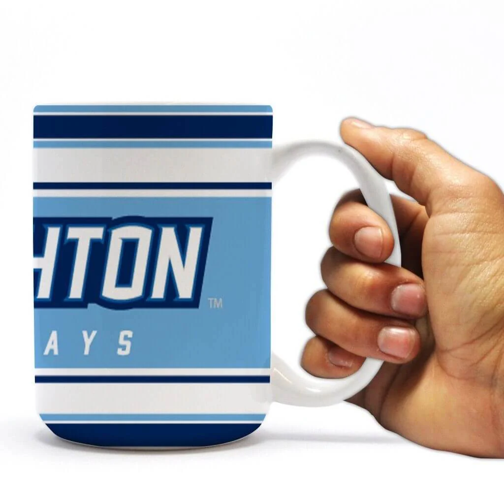 Creighton University Stripes Coffee Mug - Image 2
