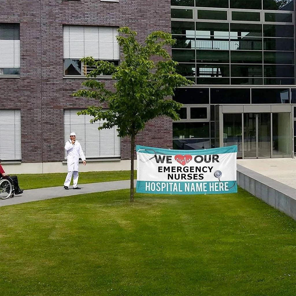 Custom 3x6 FT Medical Staff Hospital Banner - Image 3