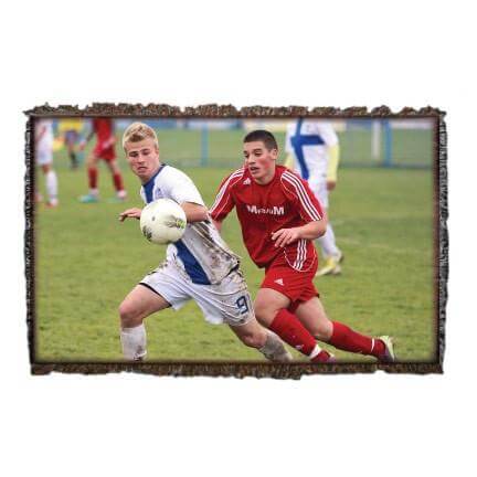 Custom Athlete Photo Blanket - Image 2