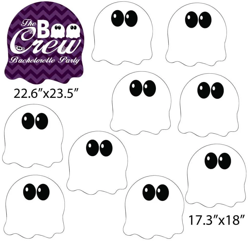 Boo Crew Bachelorette Yard Decoration - Image 2