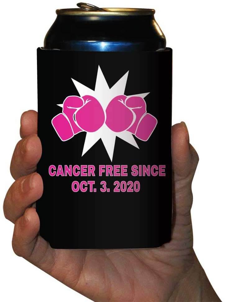 Custom Breast Cancer Survivor Can Cooler Pack - Image 2