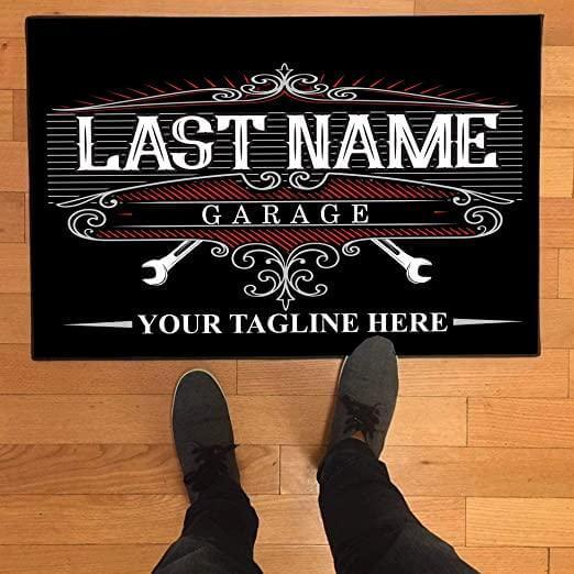 Custom Garage Doormat